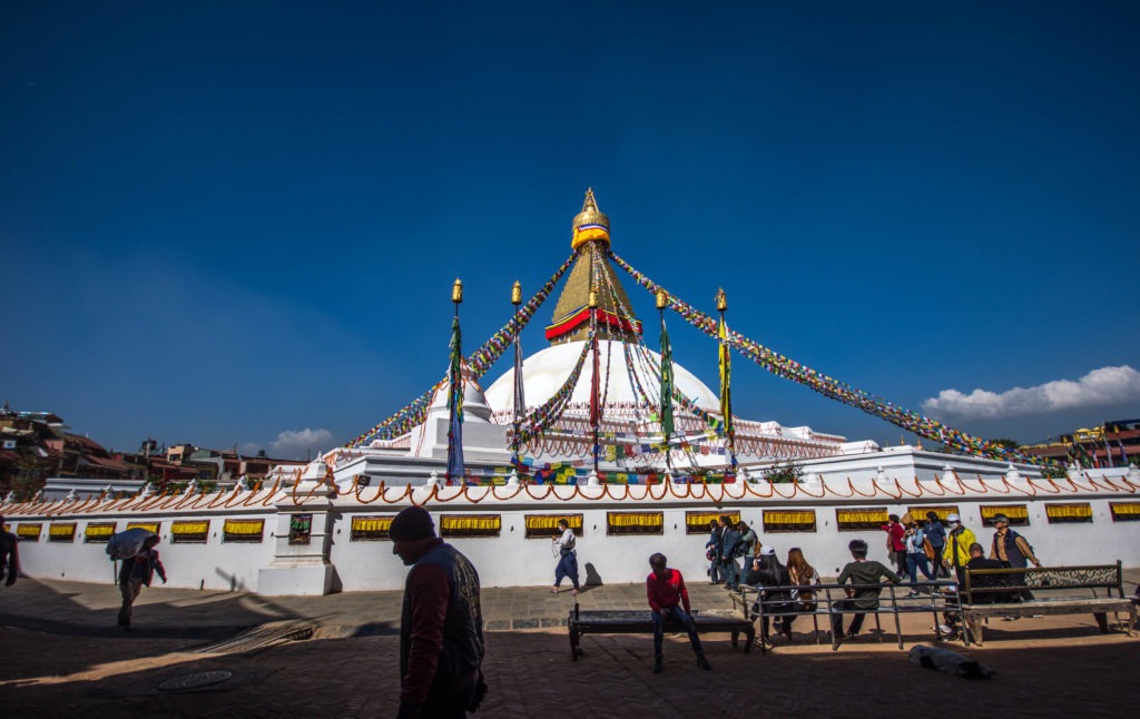 heritage sites Boudhanath stupa